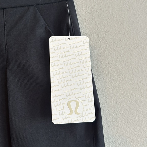NWT Lululemon Athletica Long Story Short Shorts Black High Rise Women's Size 2 - Picture 4 of 14